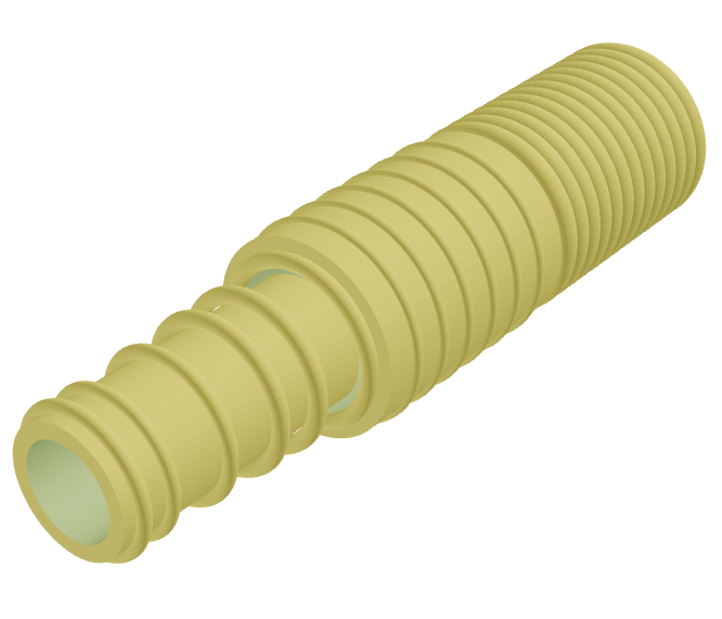 OpenSCAD-Rekonstruktion des ausgewählten Engineering-Konzepts