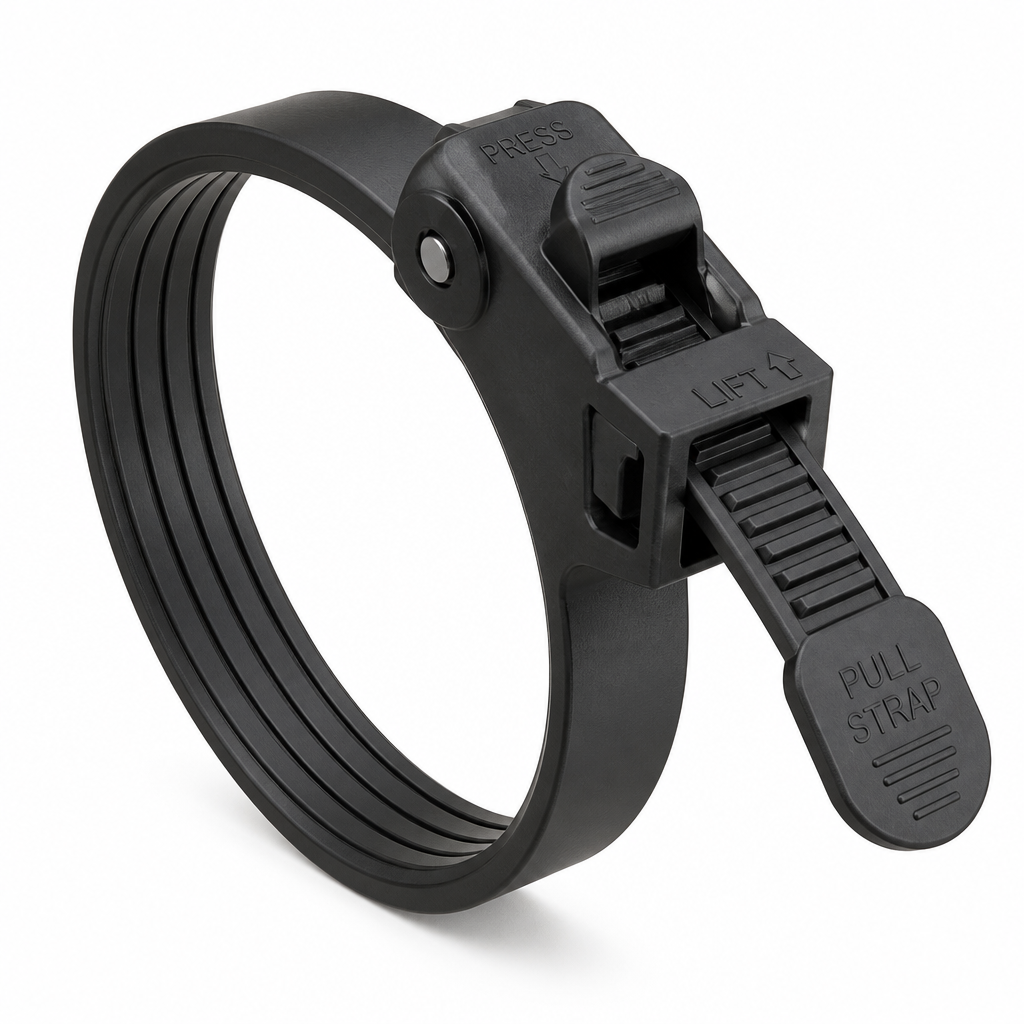AIdeator concept render for Pull Strap Wedge Collar