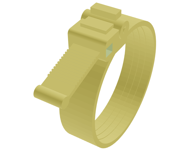OpenSCAD-Rekonstruktion des ausgewählten Engineering-Konzepts