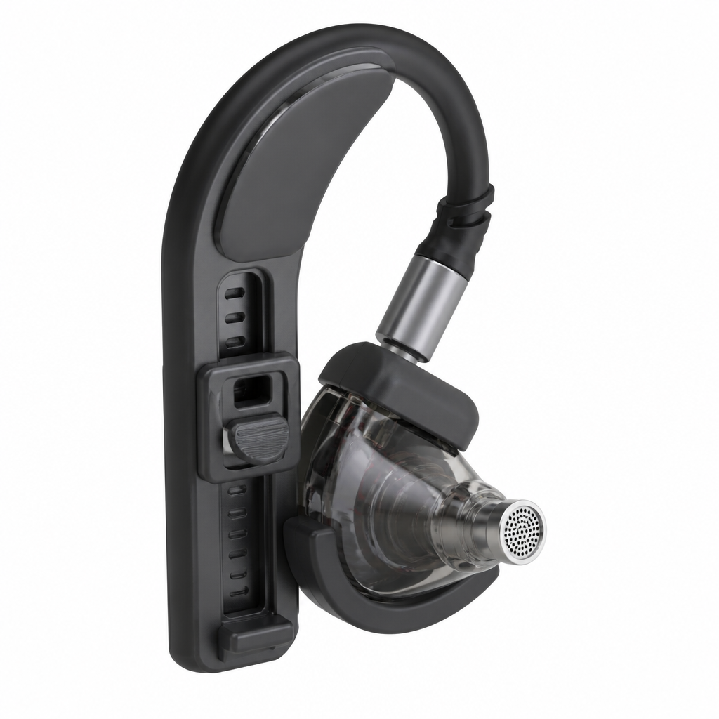 AIdeator generated mechanical engineering concept: Split Collar Ear Stabilizer Clips